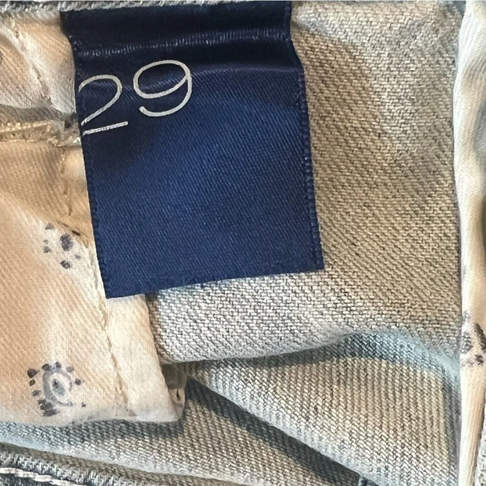ANTHROPOLOGIE PILCRO Shortie Shorts Cutoff Light Wash Denim NEW $98 - Picture 11 of 12